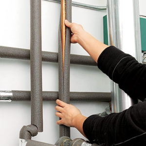 how to insulate pipes