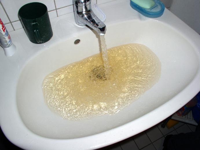water quality problems, rusty water